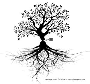 making permaculture stronger tree logo